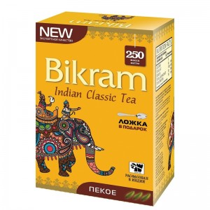 Пеко чай чёрный индийский Бикрам (Pekoe Bikram), 250 грамм