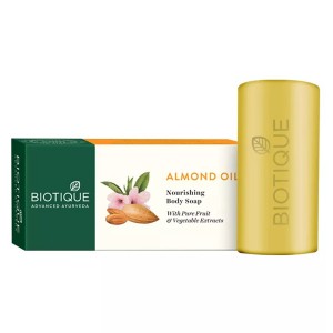 мыло Миндаль марки Биотик (Almond soap Biotique), 150 грамм