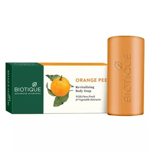 мыло-скраб Апельсин марки Биотик (Bio Orange Peel soap Biotique), 150 грамм