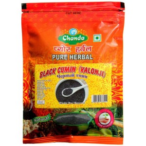 Калонджи (тмин чёрный) марки Чанда (Kalonji seeds Chanda), 100 грамм