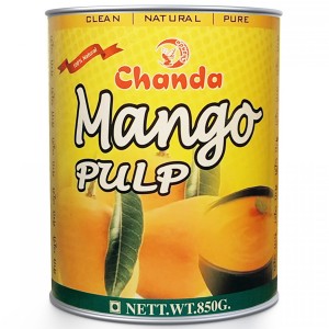 Манго пюре марки Чанда (Mango Pulp Chanda), 850 грамм