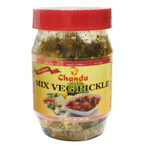 Овощной микс пикули марки Чанда (Mix Veg pickle Chanda), 200 грамм