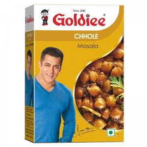 Чхоле масала марки Голди (Chhole masala Goldiee), 100 грамм