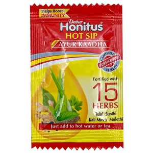 Хонитус Хот Сип растворимый напиток марки Дабур (Honitus Hot Sip Dabur), 4 грамма