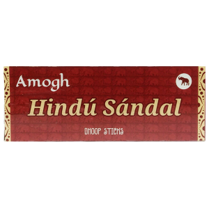 безосновные благовония Индийский Сандал марки Амог (Hindu Sandal Amogh)