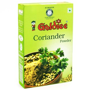 Кориандр молотый марки Голди (Coriander powder Goldiee), 100 грамм