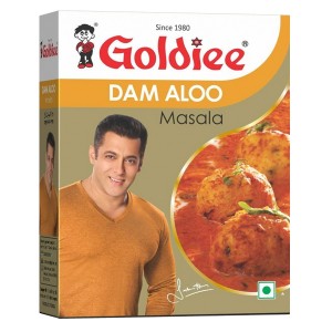Специи для картофеля Дам Алу марки Голди (Dam Aloo Masala Goldiee), 50 грамм