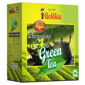 Дарджилинг зелёный чай марки Голди (Darjeeling green tea Goldiee), 100 грамм
