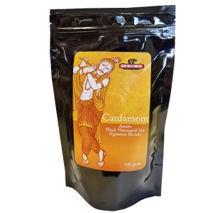 Чёрный чай с кардамоном Гуд Сайн Компани (Cardamom Black tea Good Sign Company), 100 грамм