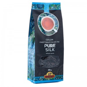 Чёрный цейлонский чай Чистый шёлк Гуд Сайн Компани (Ceylon black tea Pure Silk Good Sign Company), 50 грамм