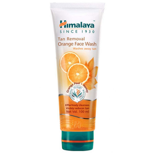 Апельсин средство для умывания лица марки Гималая (Tan Removal Orange face wash Himalaya), 100 мл