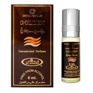 масляные духи Голден марки Аль Рехаб (Golden Al Rehab), 6 мл