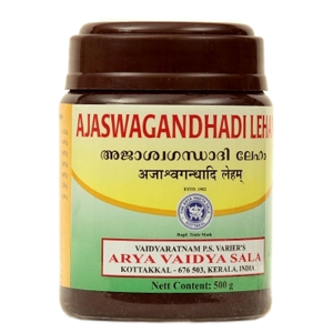 Аджасвагандхади Лехам марки Арья Вадья Сала (Ajaswagandhadi Leham Arya Vaidya Sala), 500 грамм