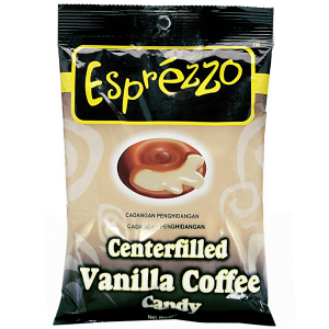 Леденцы кофейные с ванильной начинкой (Vanilla Coffee Esprezzo), 150 грамм
