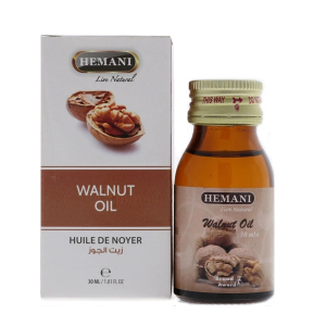 масло Грецкого ореха марки Хемани (Walnut Oil Hemani), 30 мл