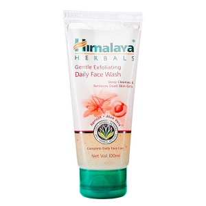 Абрикос и Алоэ Вера средство для умывания марки Гималая (Apricot and Aloe Vera daily face wash Himalaya), 100 мл.