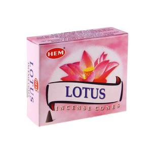 благовония конусы Лотос марки ХЕМ (Lotus HEM)
