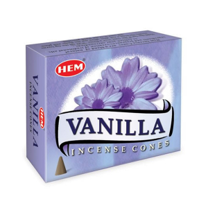 благовония конусы Ваниль марки ХЕМ (Vanilla HEM)
