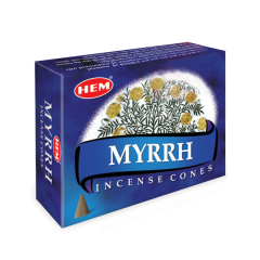 благовония конусы Мирра марки ХЕМ (Myrrh HEM)