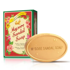 мыло Майсор Сандал марки Карнатака (Mysore Sandal soap Karnataka), 75 грамм