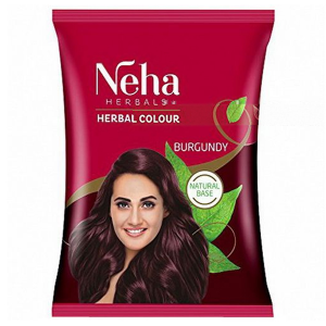 хна для волос Бургунди марки Неха (Burgundy henna Neha), 20 грамм