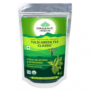        (Tulsi and Green Tea Organic India), 100 