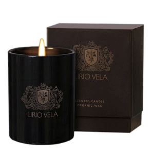 ароматическая свеча Французская Ваниль и Дуб марки Лирио Вела (French Vanilla and Oak candle Lirio Vela), 225 мл