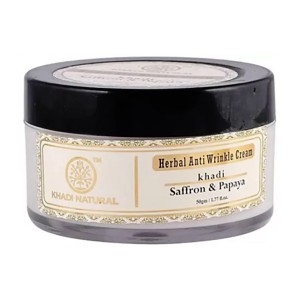            (Anti Wrinkle Saffron and Papaya cream Khadi), 50 