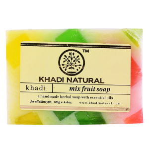 мыло Фруктовый Микс марки Кхади (Miх Fruit soap Khadi), 125 грамм