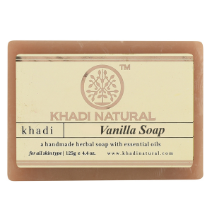 мыло Ваниль марки Кхади (Vanilla soap Khadi), 125 грамм