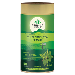        (Tulsi and Green Tea Organic India), 100   