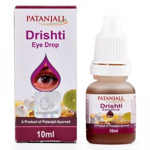 Дришти капли для глаз марки Патанджали (Drishti eye drops Patanjali), 10 мл