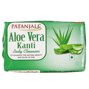 мыло Алое Вера марки Патанджали (Aloe Vera soap Patanjali), 150 грамм