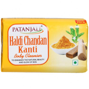 мыло Сандал и Куркума марки Патанджали (Haldi Chandan soap Patanjali), 150 грамм