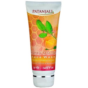 Мёд и Апельсин гель для умывания марки Патанджали (Honey and Orange гель для умывания Patanjali), 60 грамм