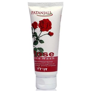 Роза гель для умывания марки Патанджали (Rose face wash Patanjali), 60 грамм