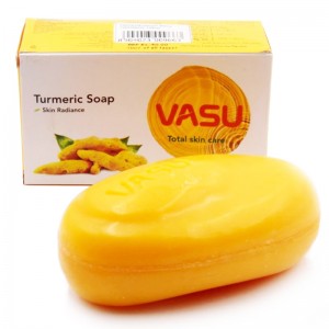 мыло Куркума марки Васу (Turmeric soap Vasu), 125 грамм