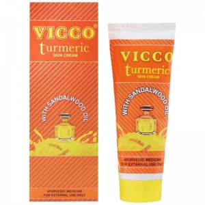 Викко Турмерик крем крем для лица марки Виколабс (Vicco Turmeric cream Vajradandi Viccolabs), 30 мл