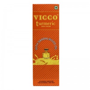 Викко Турмерик крем для лица марки Виколабс (Vicco Turmeric cream Vajradandi Viccolabs), 15 грамм